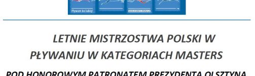 Letnie Mistrzostwa Polski Masters 2022